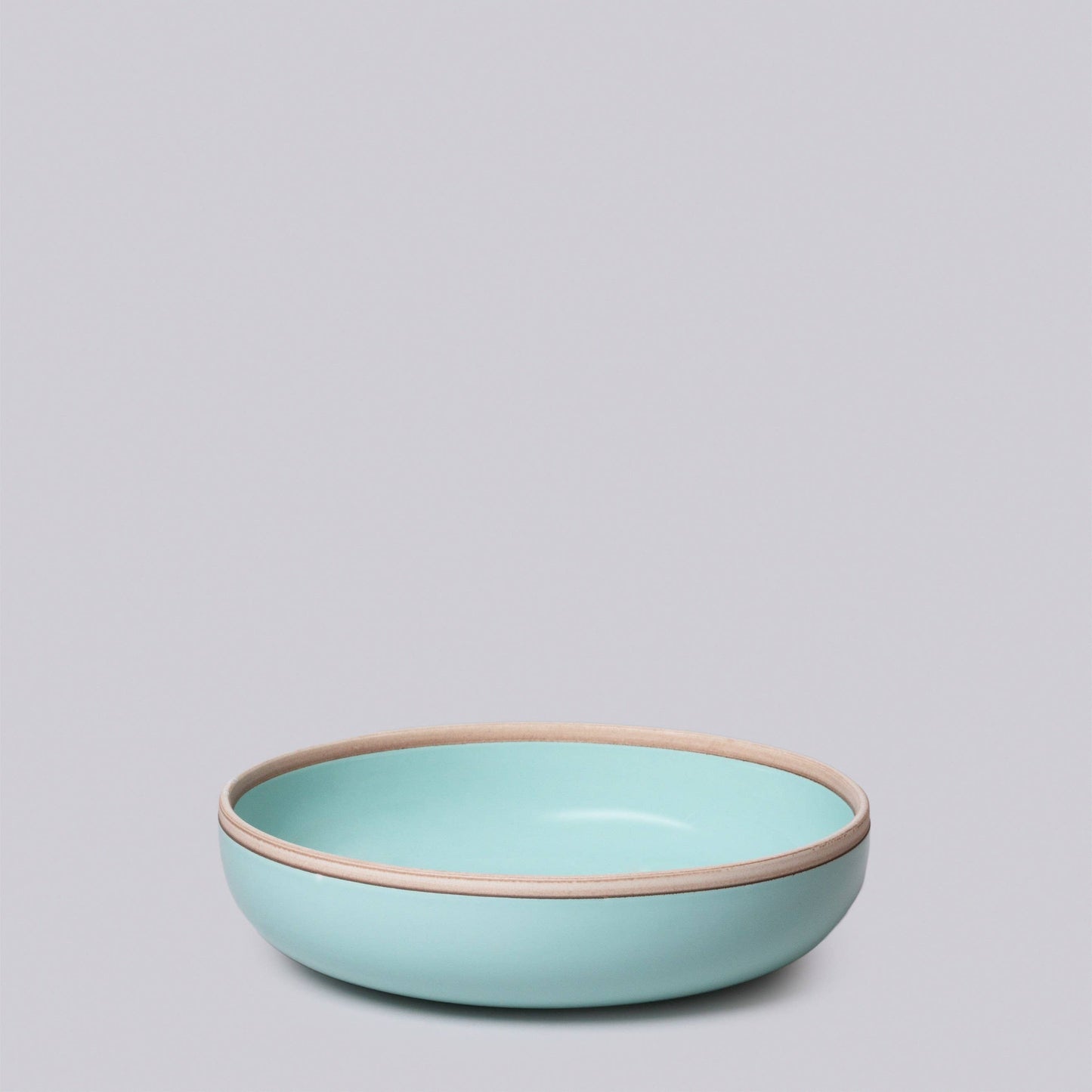 Celadon Glossy Porcelain Nesting Hermit Bowls: Medium