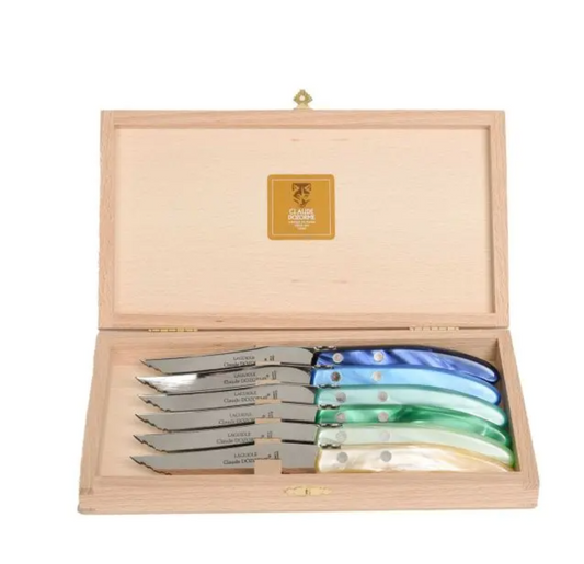 Berlingot box of 6 Steak Knives