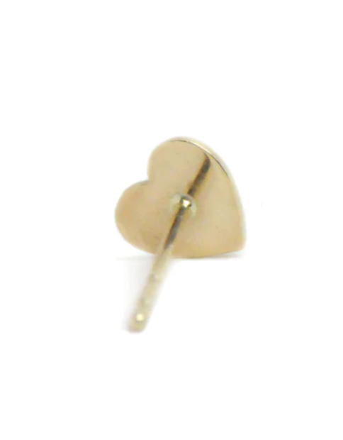 Love Letter Heart Studs-Single