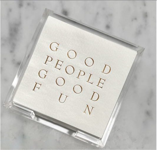 Good People Good Fun Hostess Set