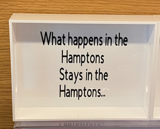 What Happens Hamptons Tray