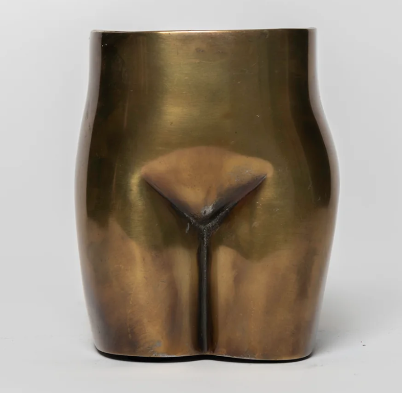 Iron Butt Candle - Antique Brass Bicoastal