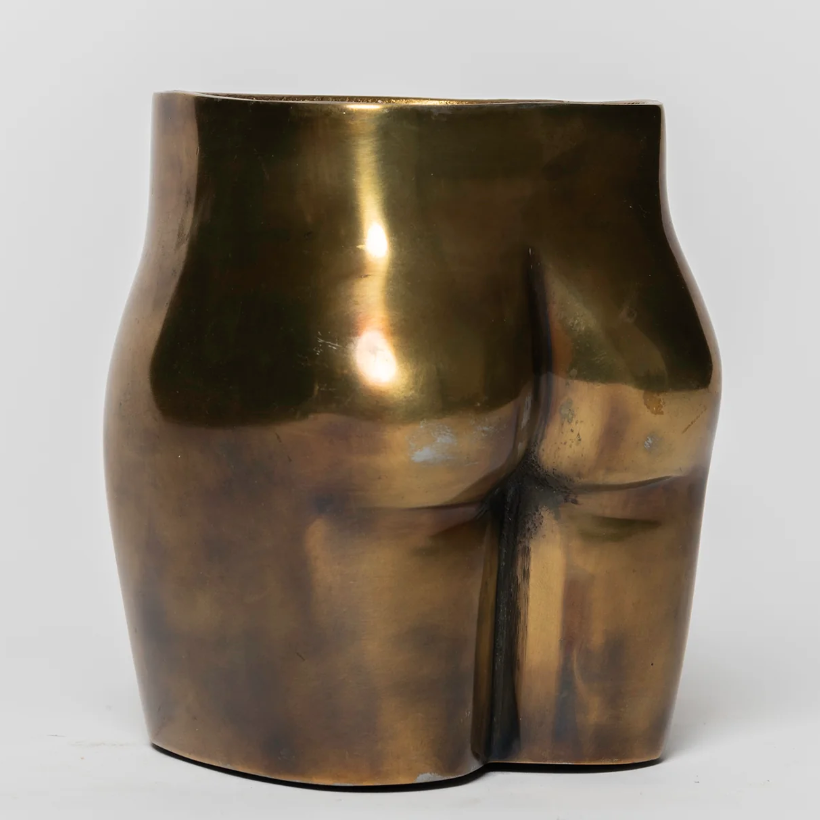 Iron Butt Candle - Antique Brass Bicoastal