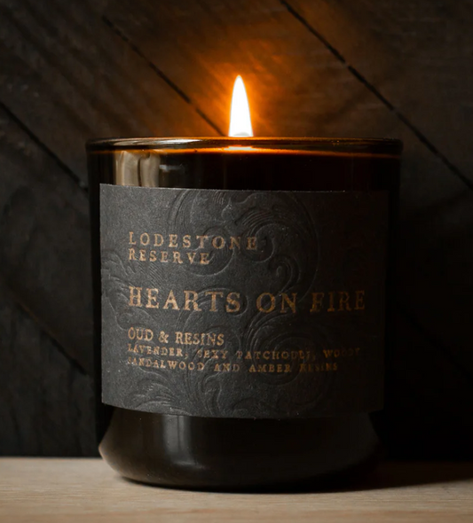 Hearts On Fire Candle