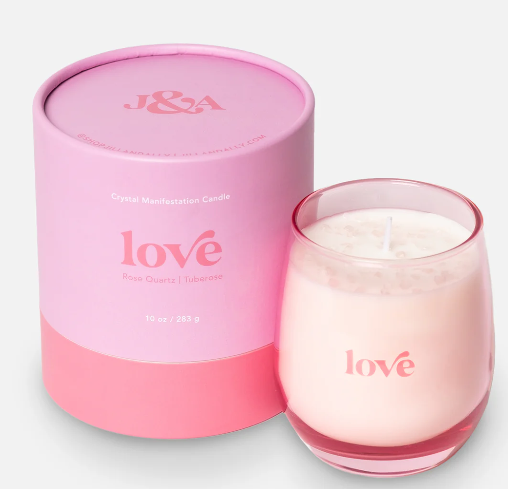 Jill and Ally Crystal Manifestation Candles