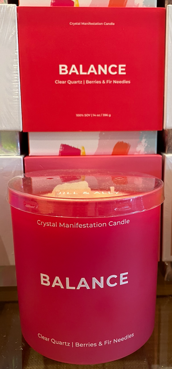 Jill and Ally Crystal Manifestation Candles