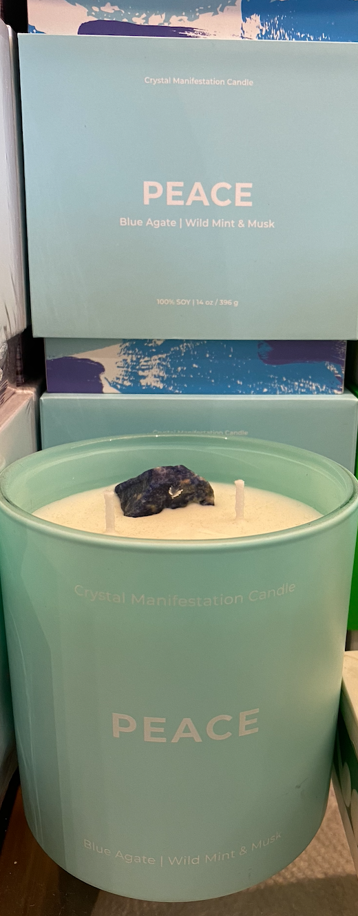 Jill and Ally Crystal Manifestation Candles