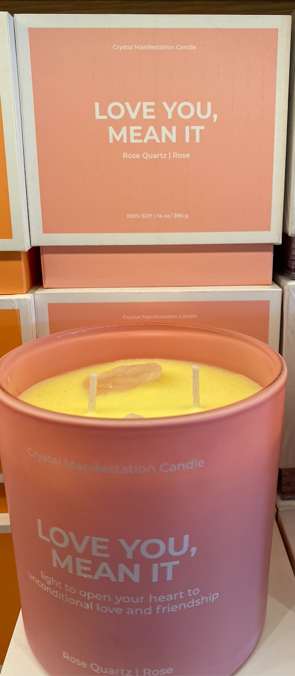 Jill and Ally Crystal Manifestation Candles