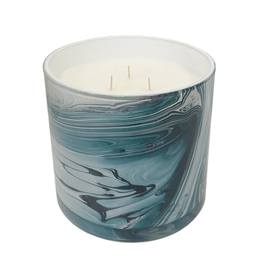 JUMBO Orchid & Cedar 45 oz. Swirl Glass Candle