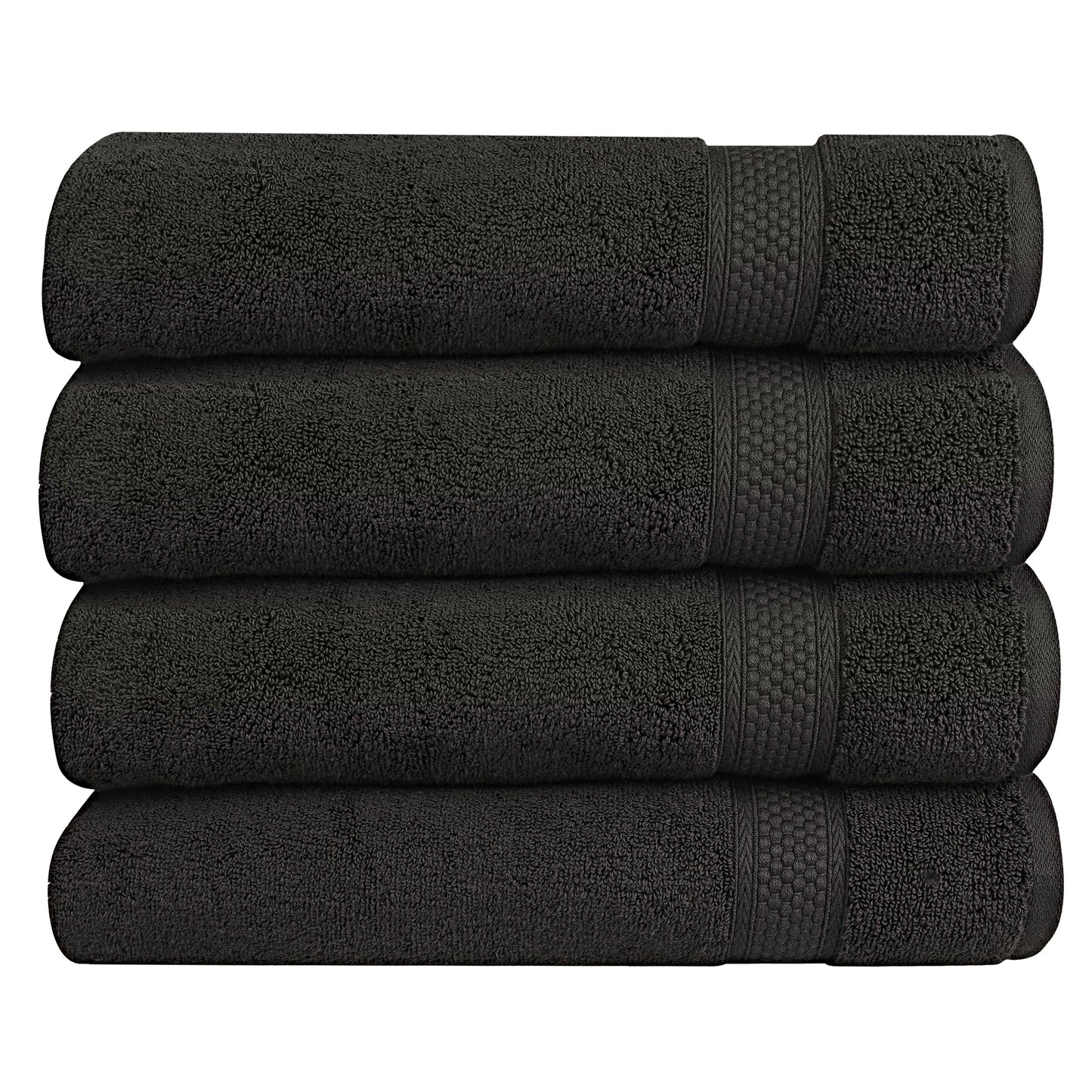 Charcoal 100% Cotton Quick Dry Bath Sheet (30"x54")