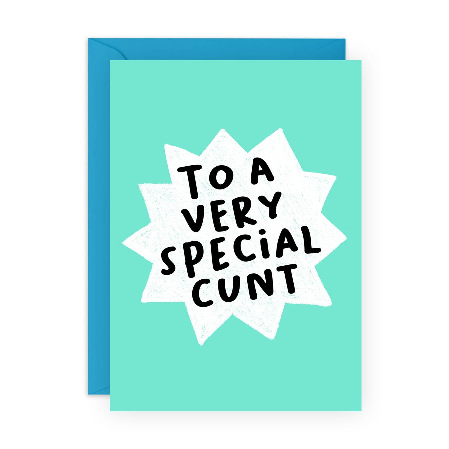 TO A VERY SPECIAL CUNT Funny Birthday Card for Him, Her