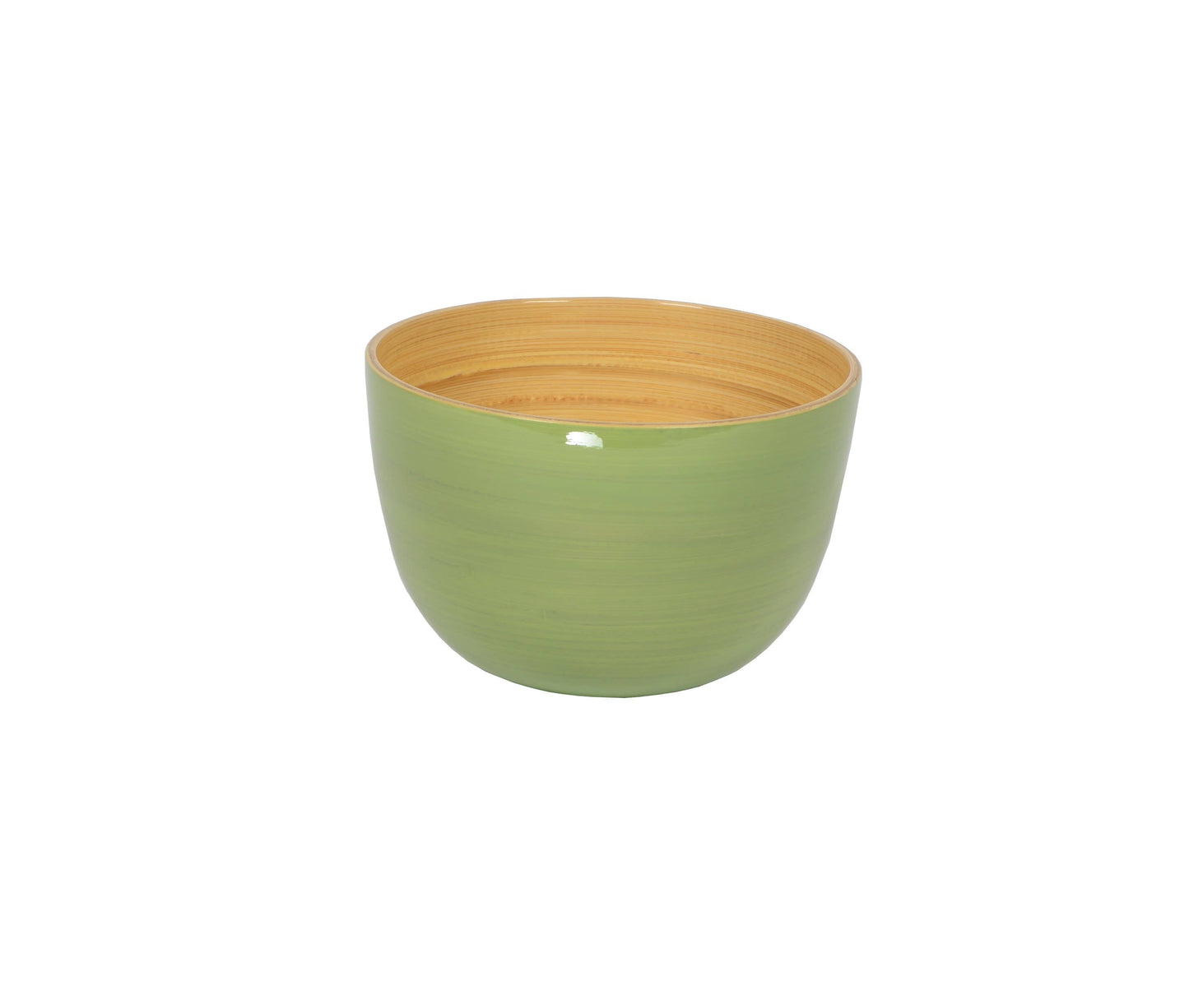 Bamboo Snack Bowl: Ice Blue