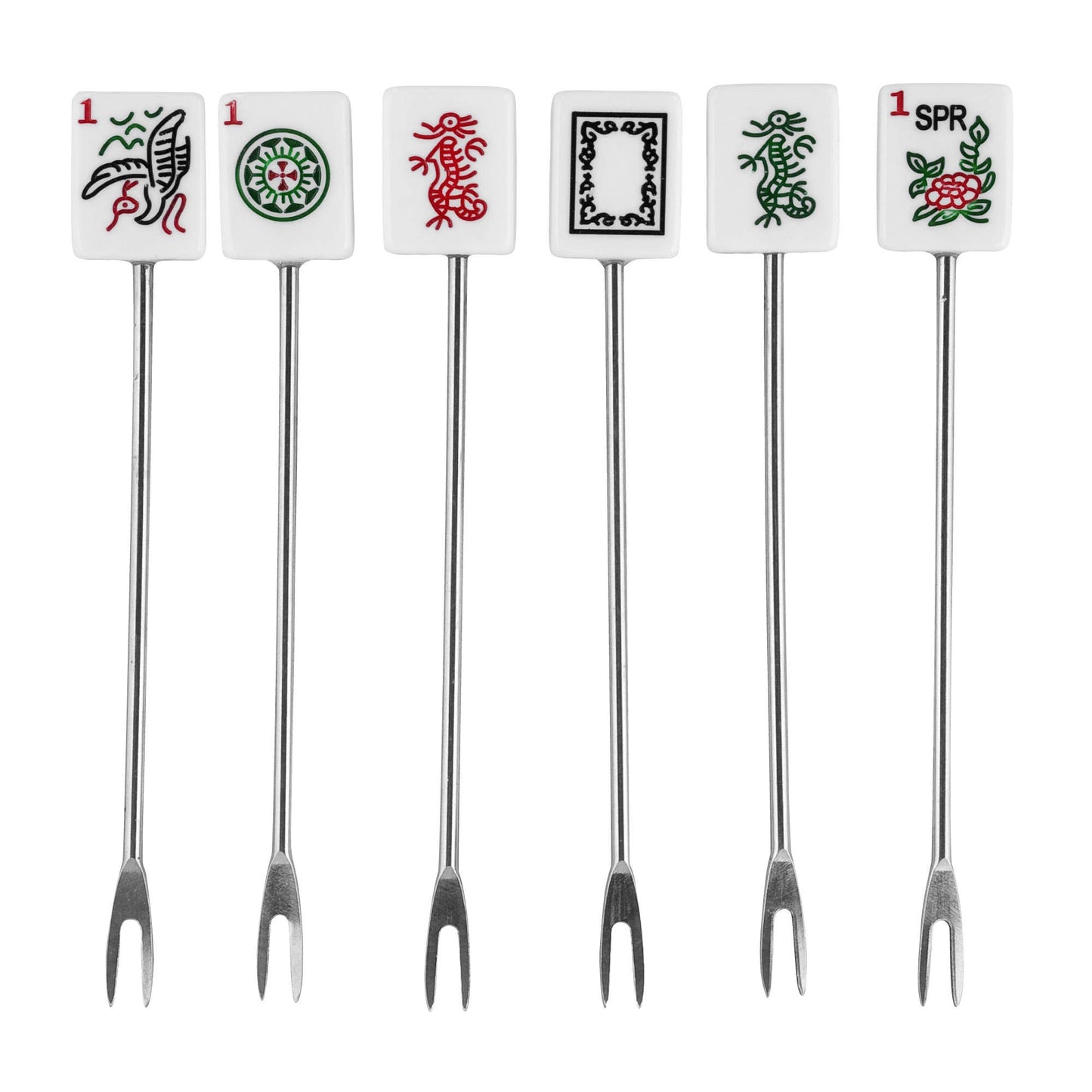 6-Piece American Mah Jongg Cocktail Pick