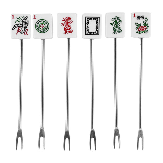 6-Piece American Mah Jongg Cocktail Pick