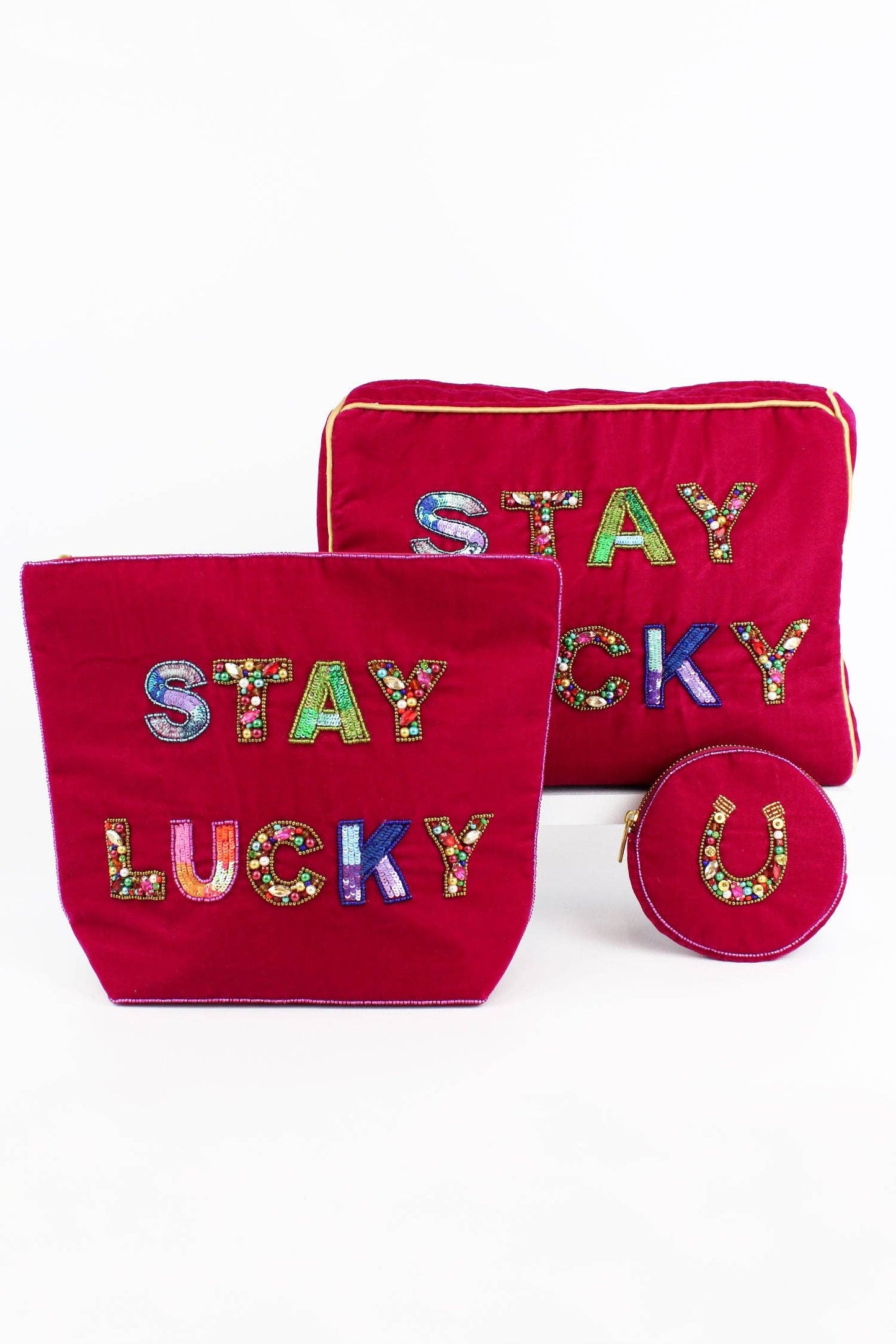 STAY LUCKY WASH BAG