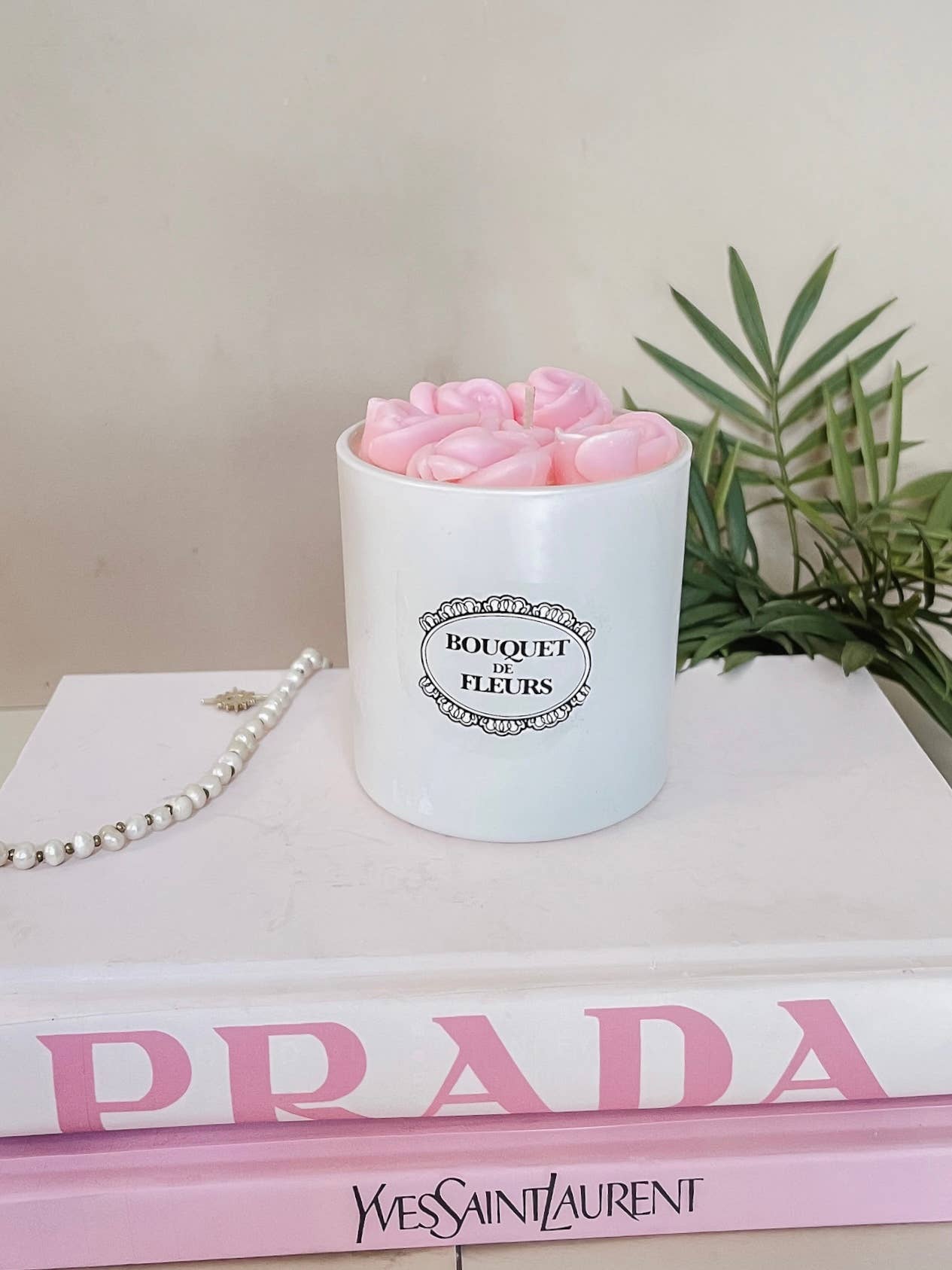 Floral Bouquet Candle Small