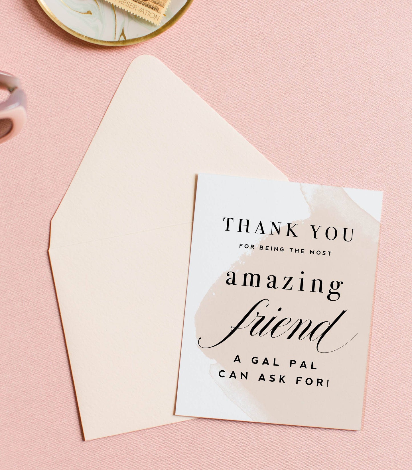 Thank You Amazing Friend, Friendship Greeting Card