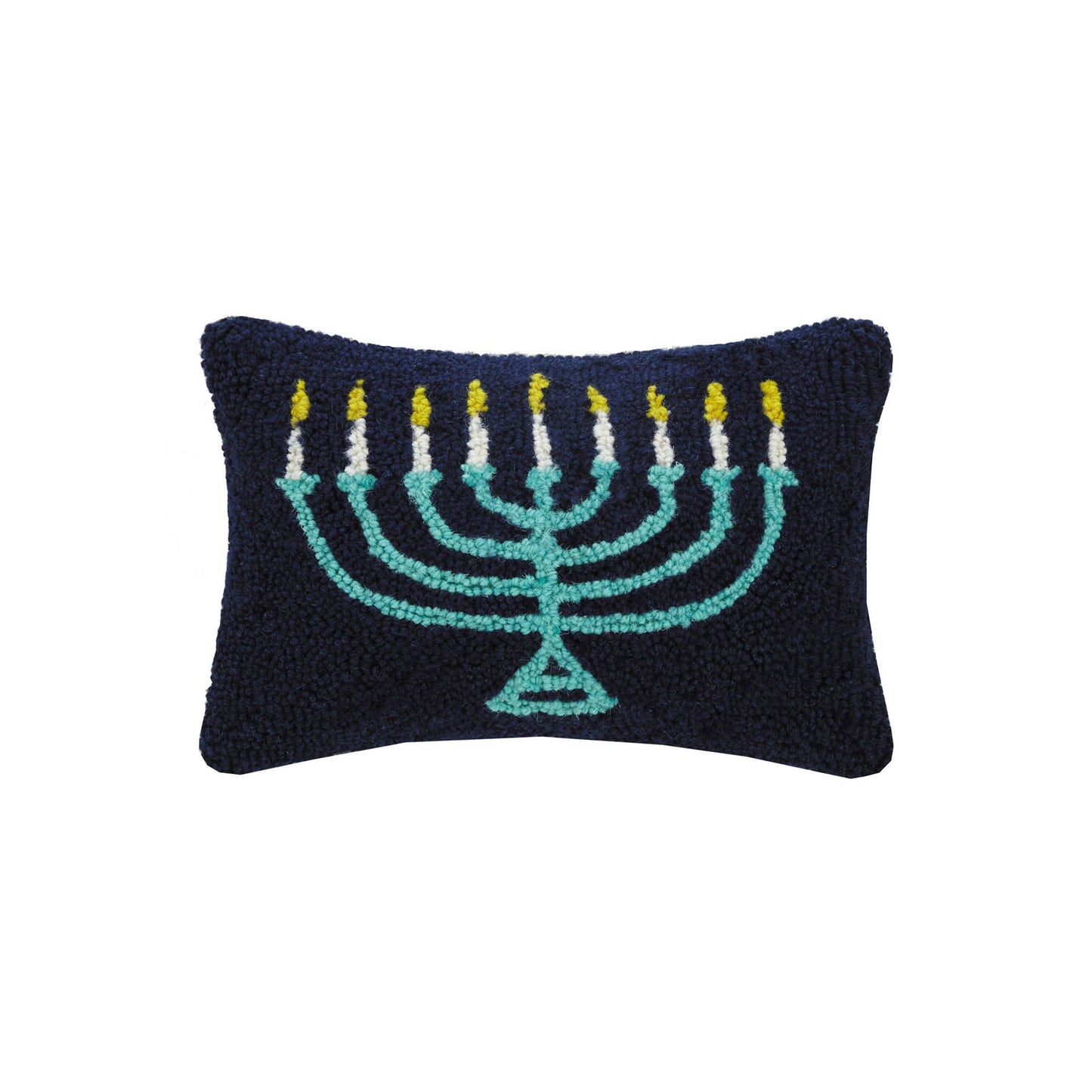 Menorah Hook Pillow - Hanukkah