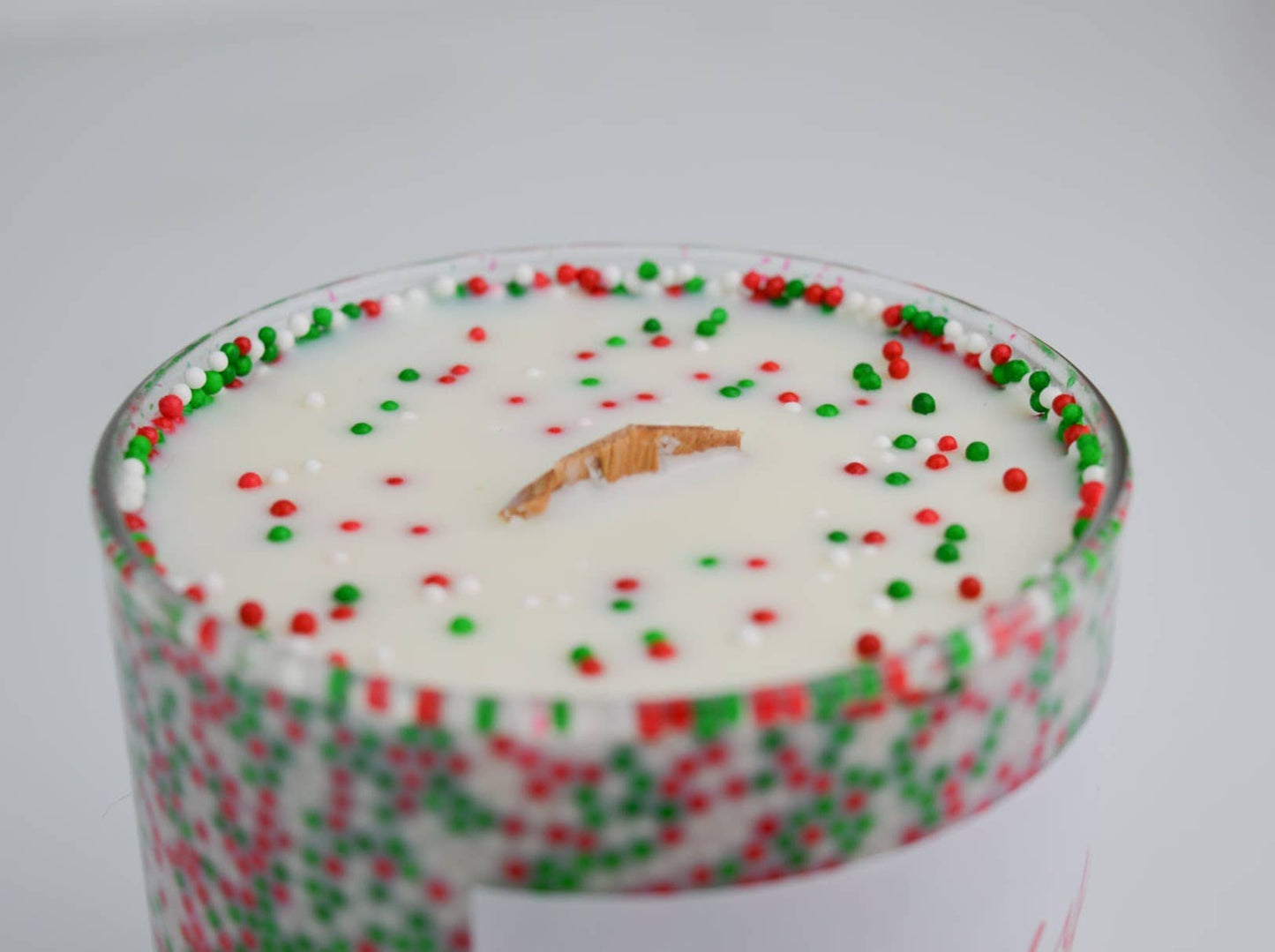 Sprinkle Merry Candle