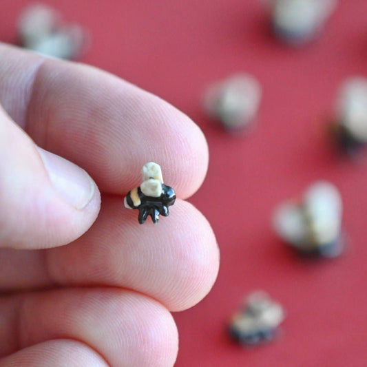 World's Tiniest Bee Figurine