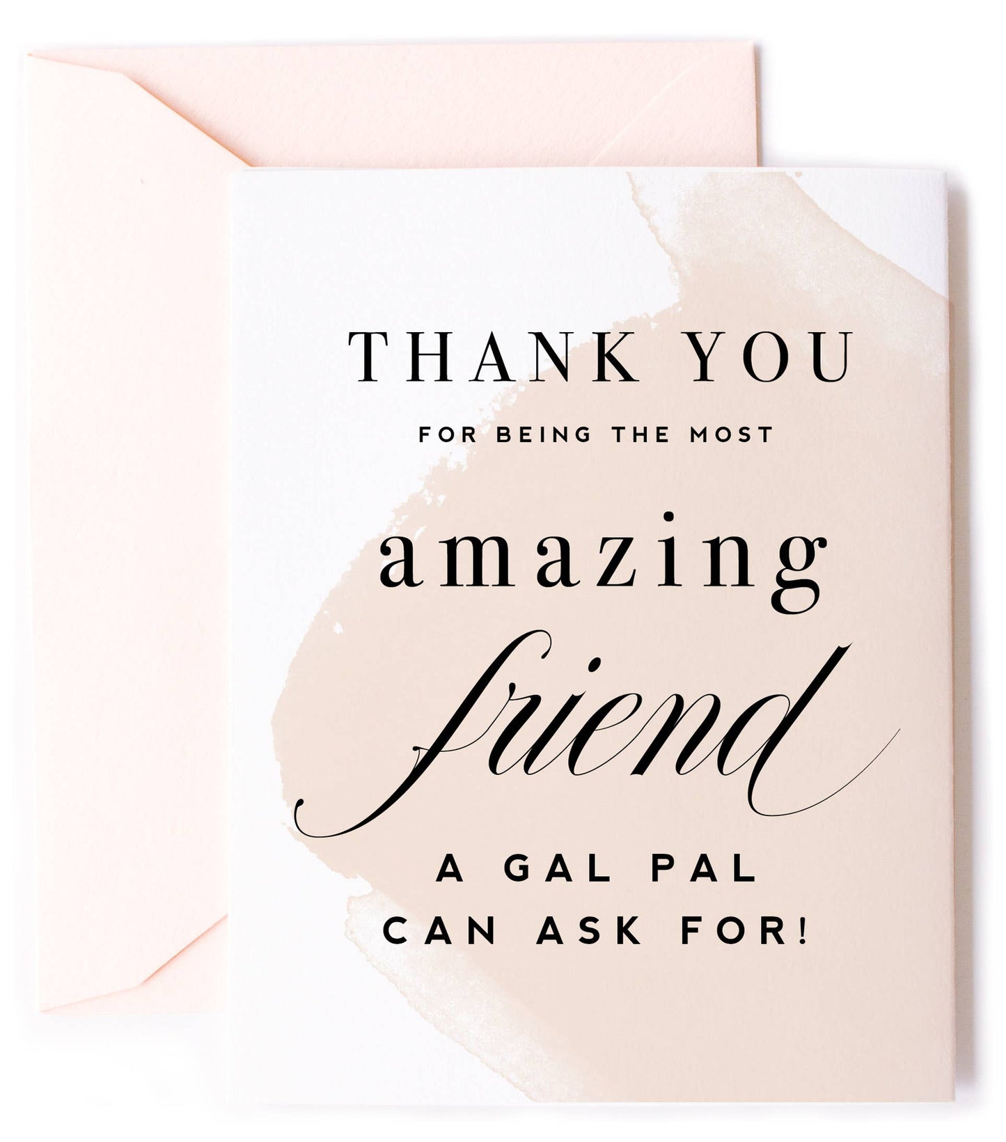 Thank You Amazing Friend, Friendship Greeting Card