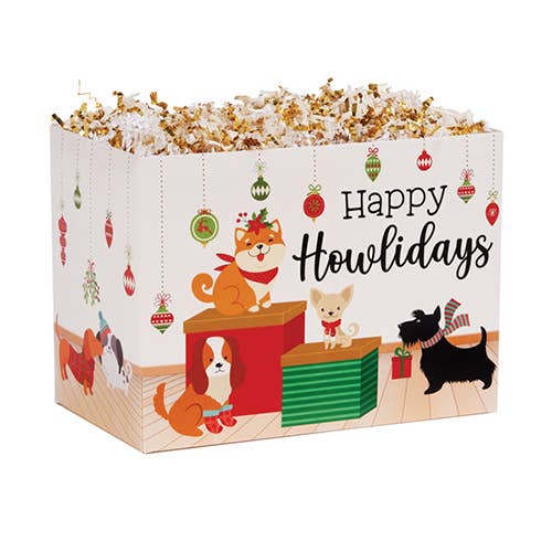 Christmas Gift Basket Boxes: 6 Pack / Small 6.75x4x5" / Nutcracker Dance