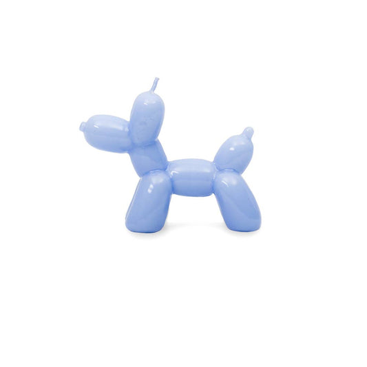 BLUE BALLOON DOG CANDLE HF