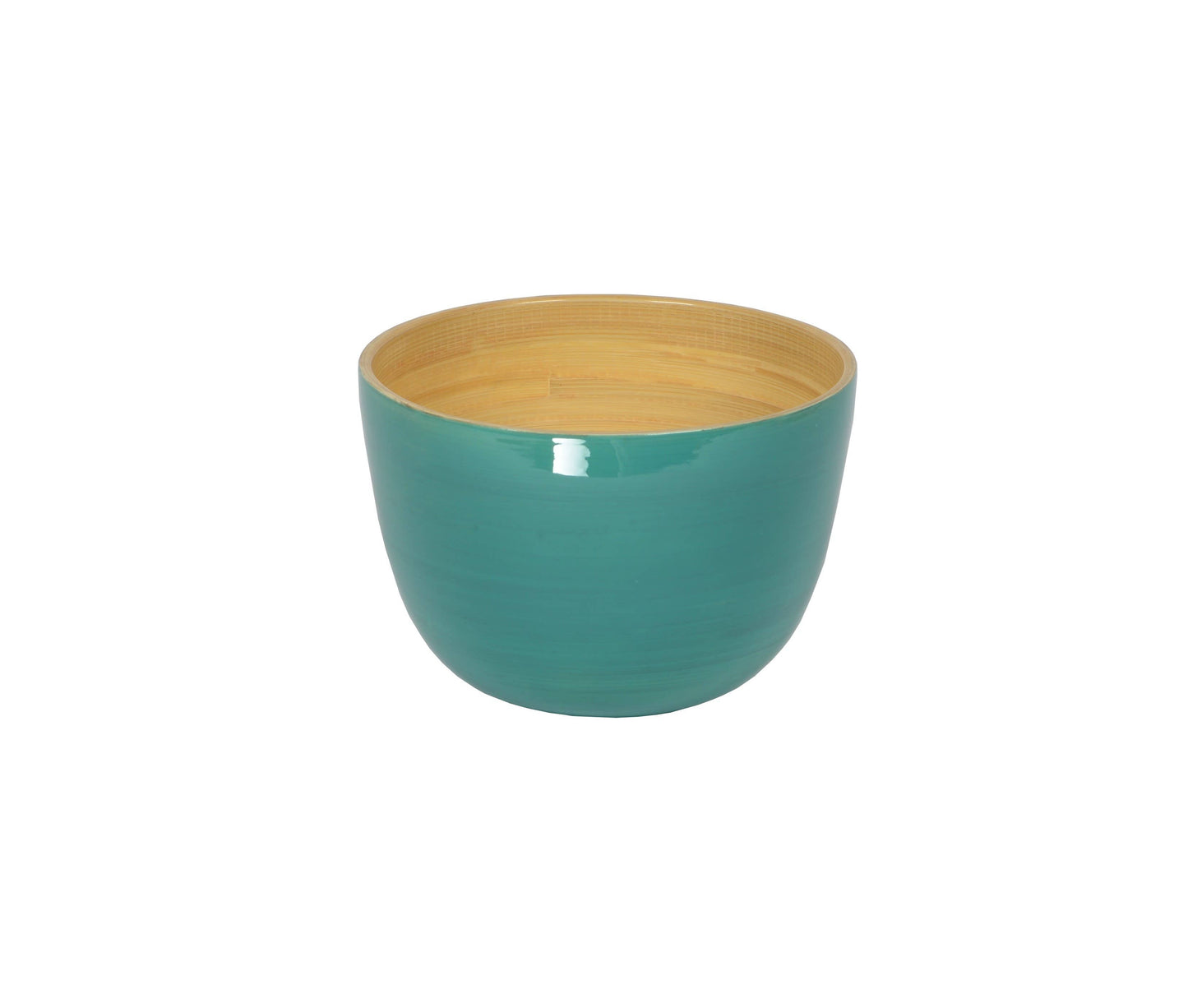 Bamboo Snack Bowl: Ice Blue