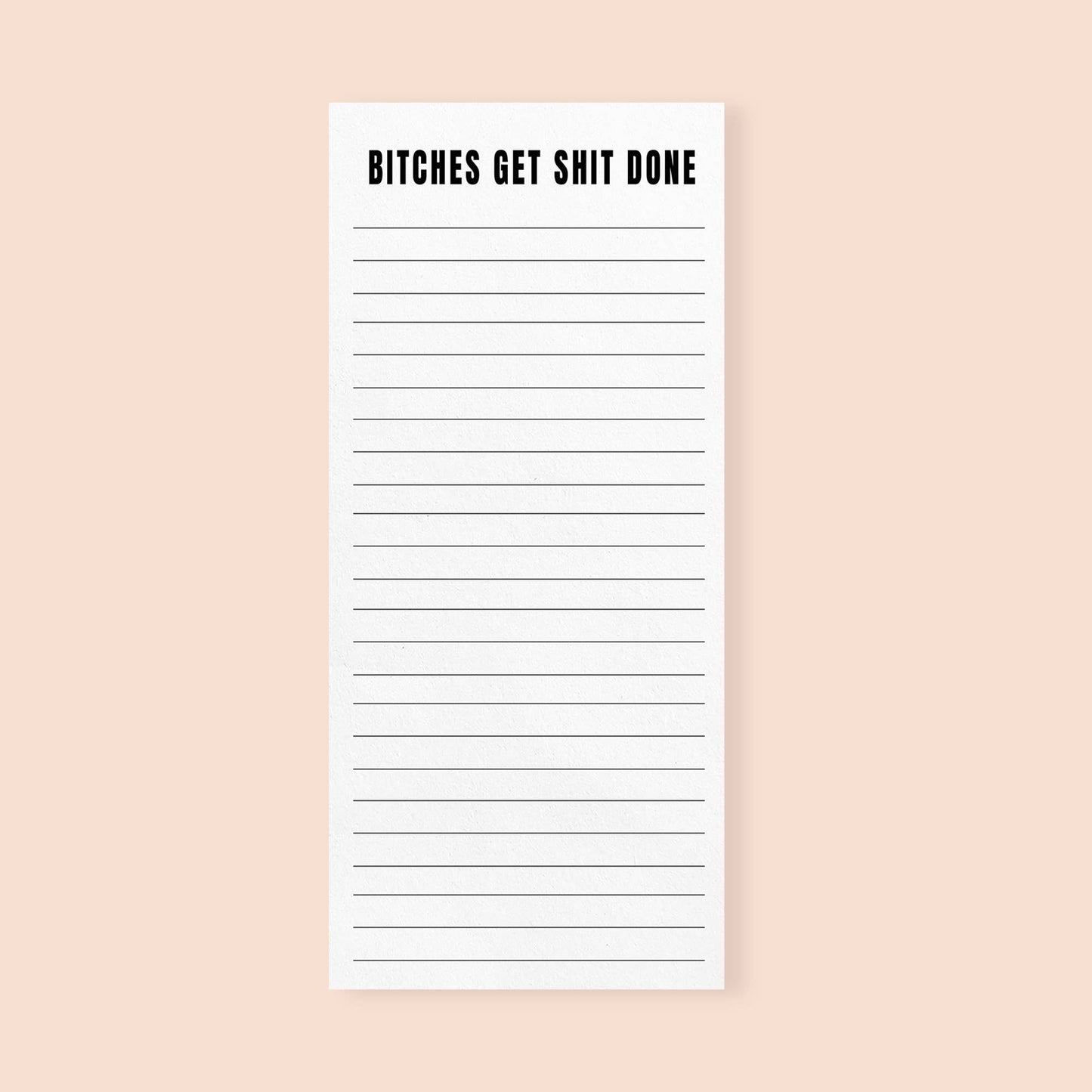 Bitcheds Get Shit Done Notepad