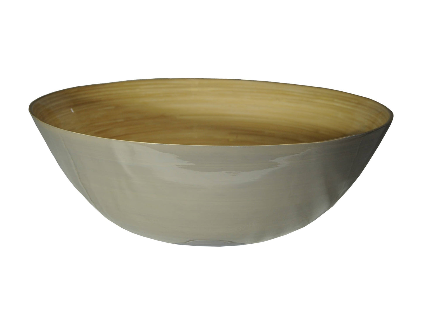 Bamboo Banquet Bowl: Ice Blue