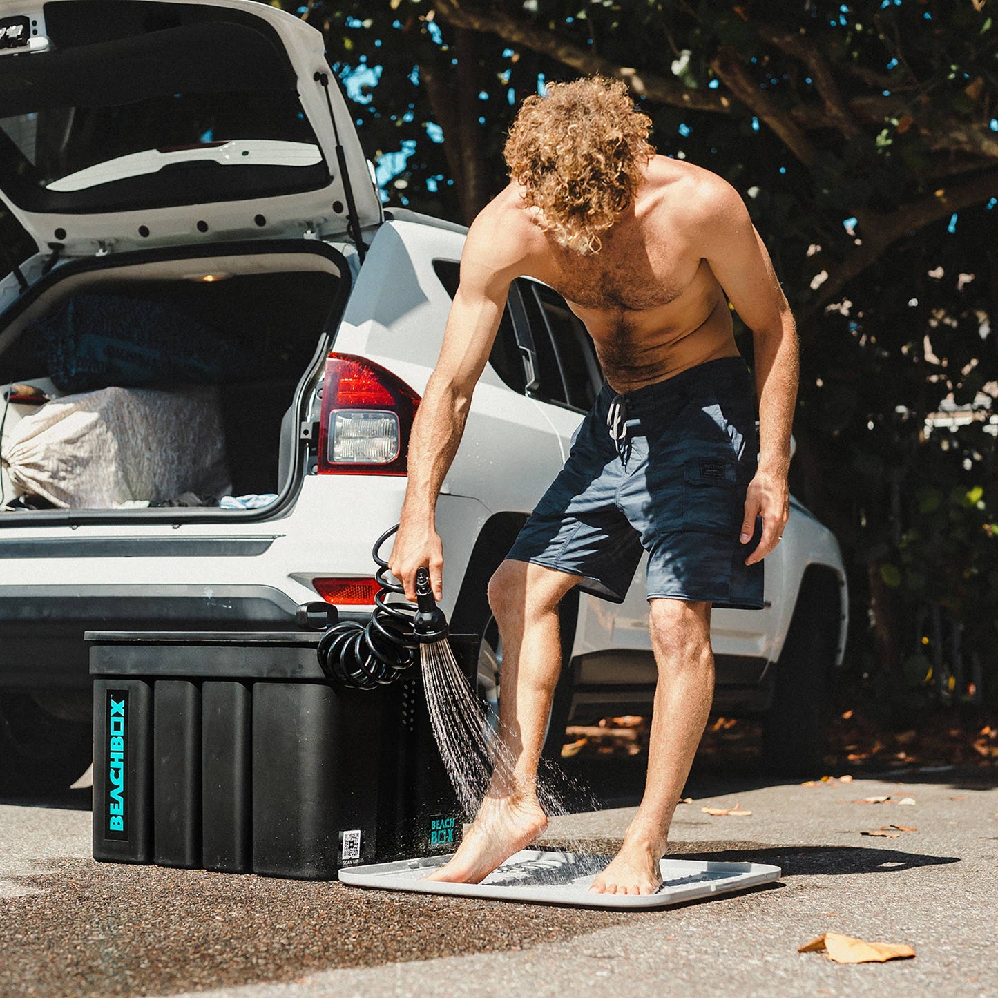 BeachBox Portable Shower & Storage Box