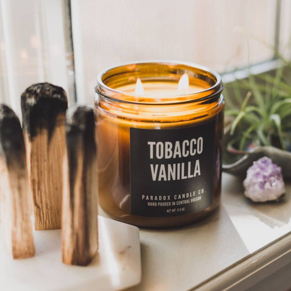 TOBACCO + VANILLA CANDLE11.5OZ: Tobacco 11.5oz