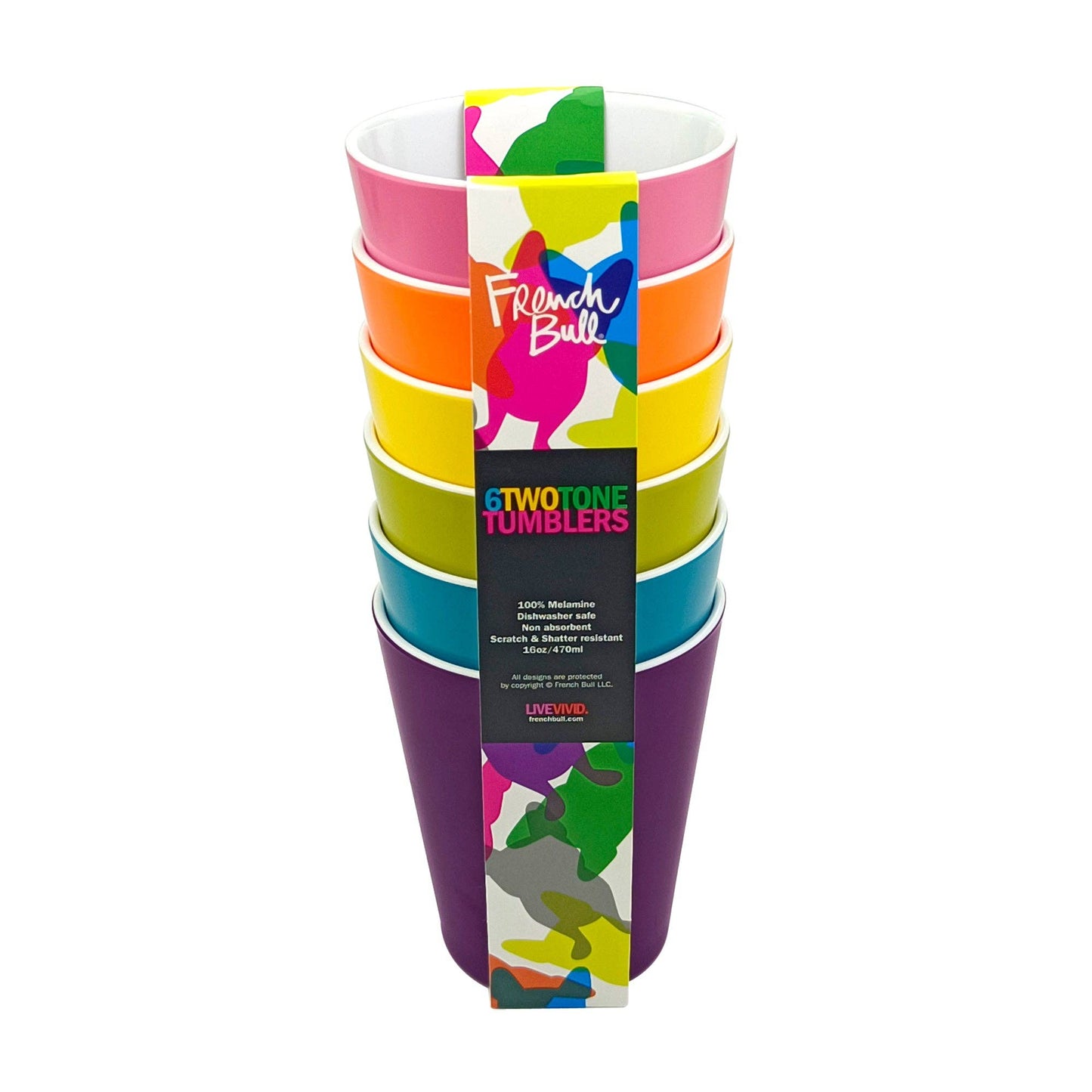 Rainbow Tumbler Set