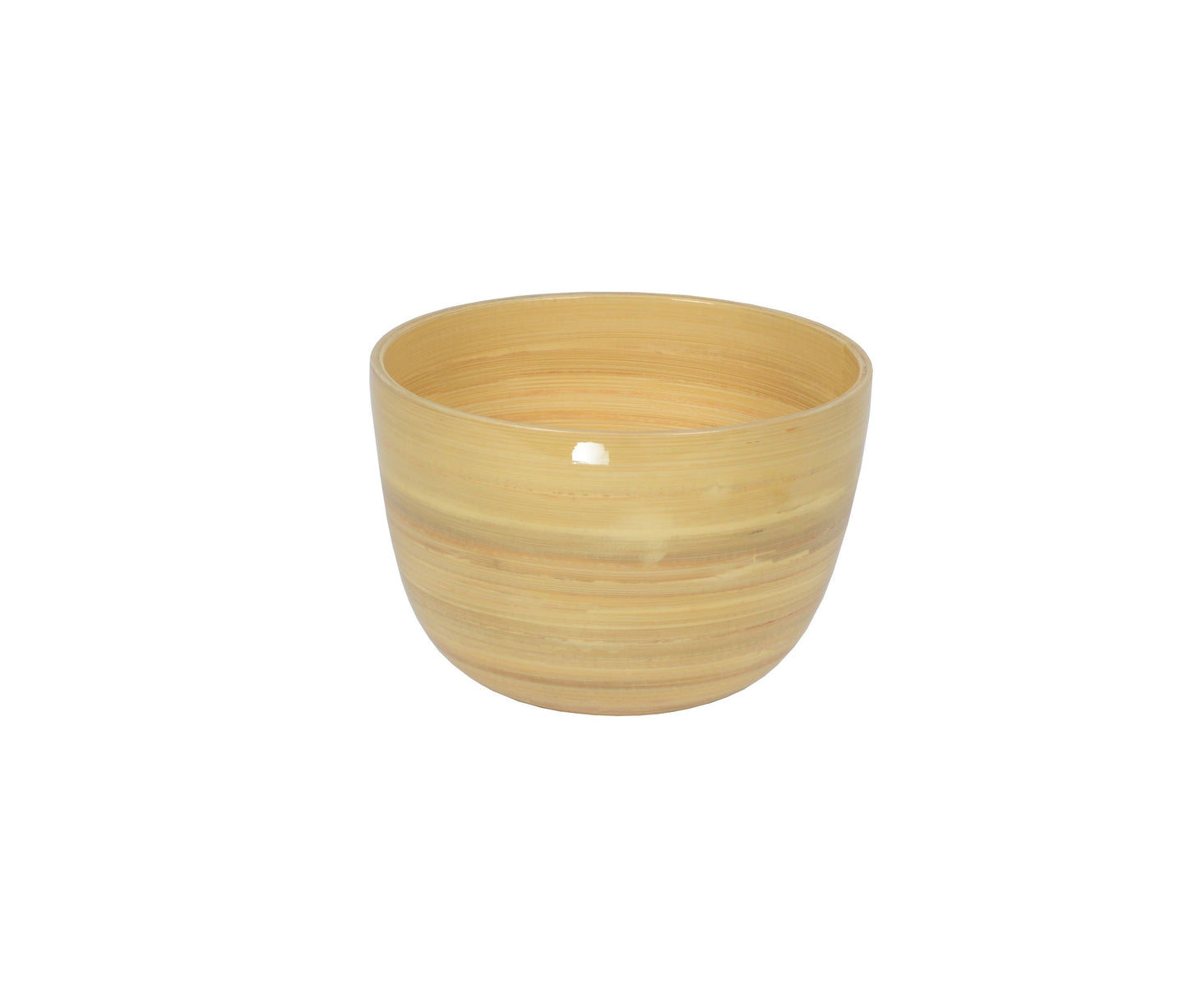 Bamboo Snack Bowl: Ice Blue