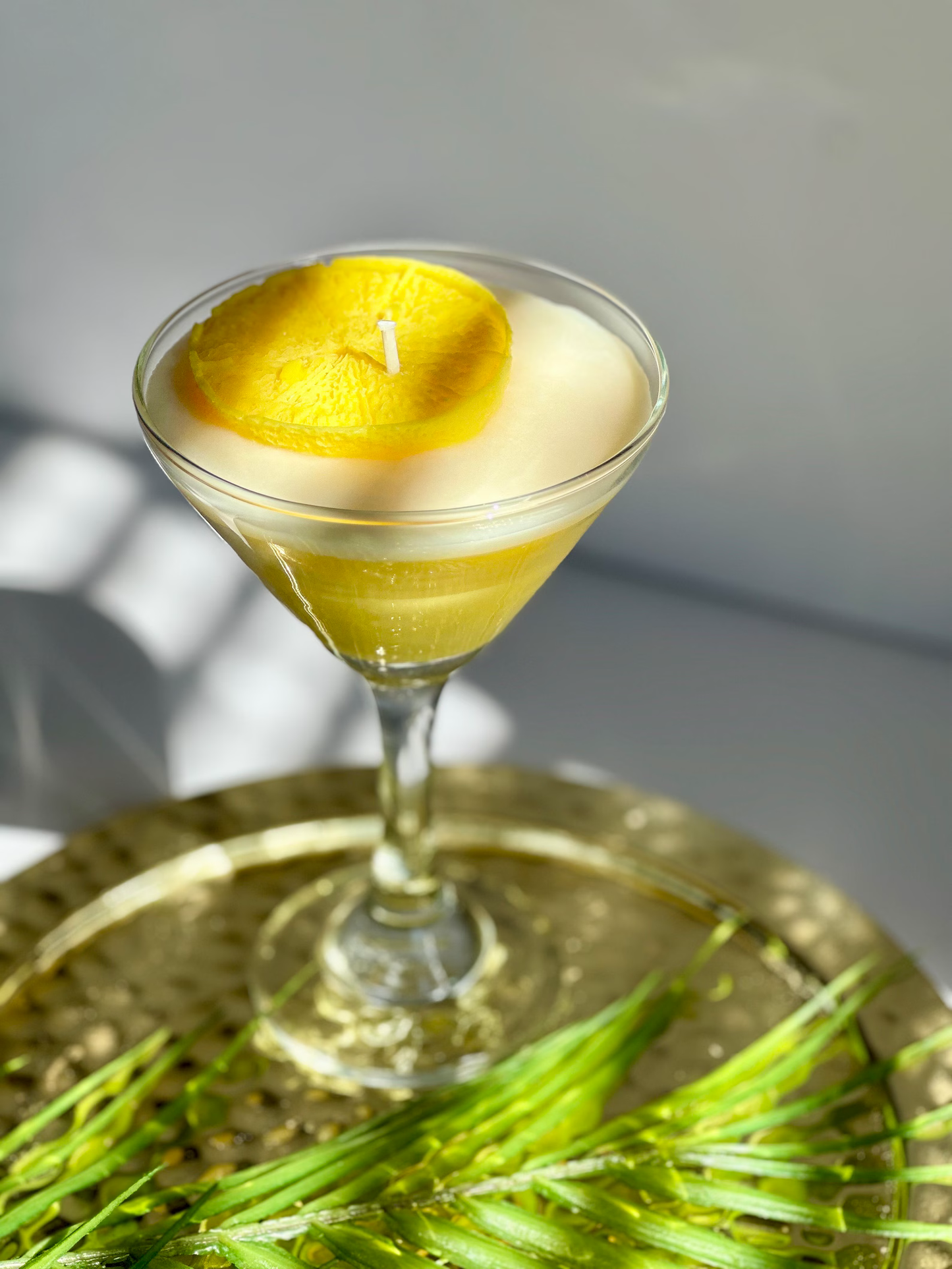 Lemon Drop Martini Candle