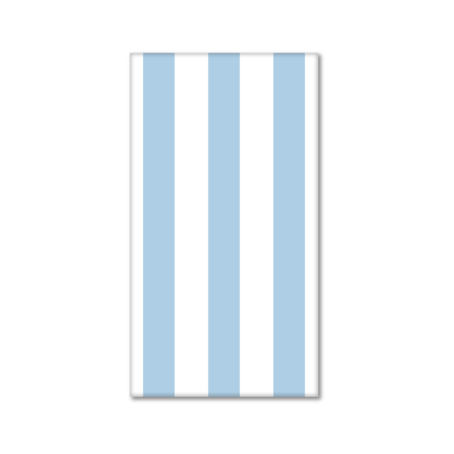 Baby Blue Cabana Stripe Guest Towels