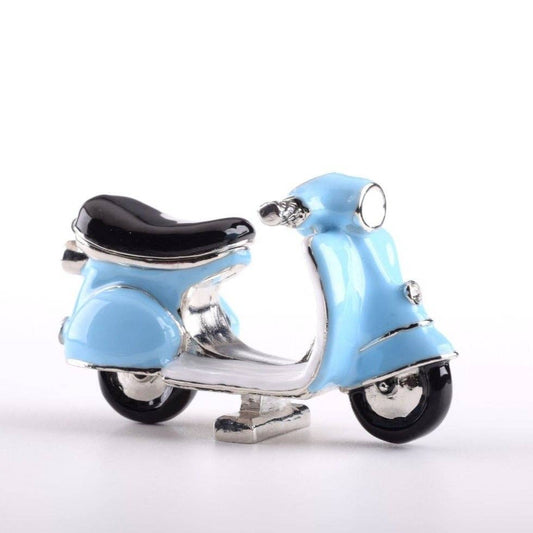 Blue Vespa