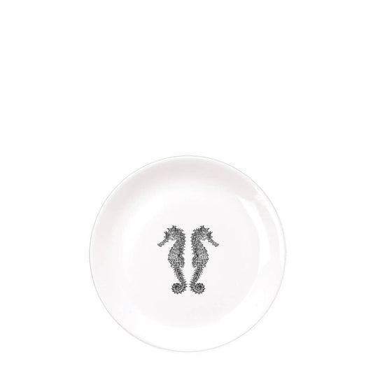 Seahorse Plate, 8" diameter