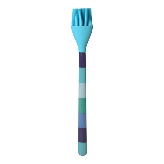 Blue Ocean Stripe Silicone Brush