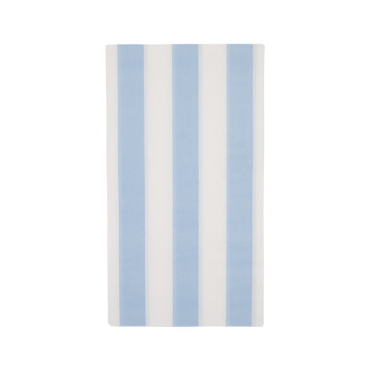 Baby Blue Cabana Stripe Guest Towels