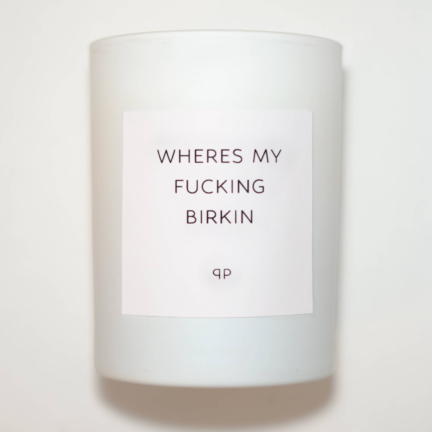 WHERES MY F**g BIRKIN pearl white: Monaco Midnight