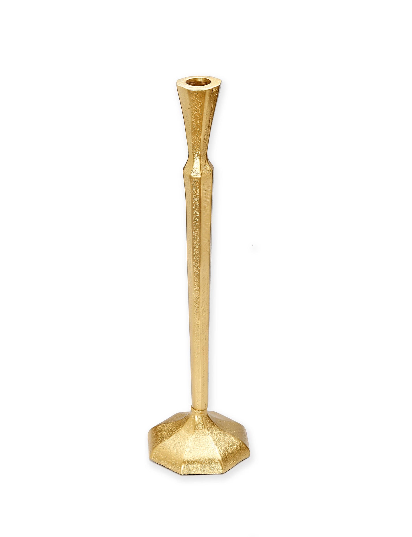 Gold Candlestick Textured Design