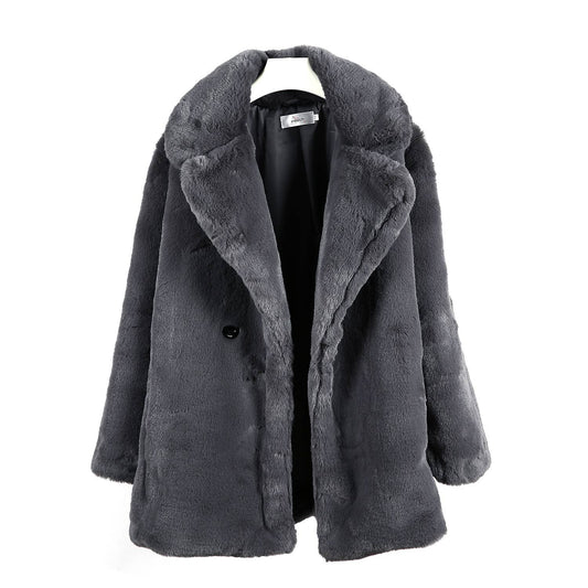 Soft Faux Fur Coat