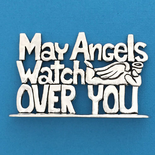 May Angels Small Standing Word Plaque (Boxed)