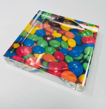 M&M  Acrylic Candy Dish Catchall