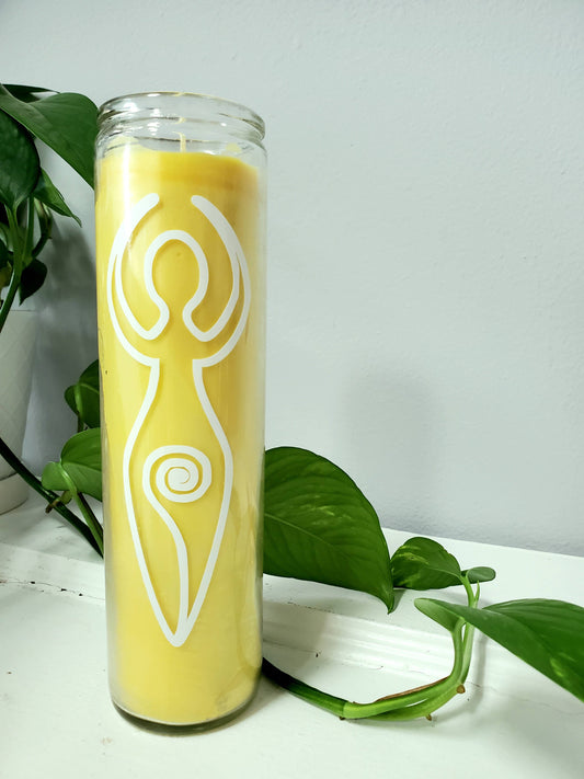 Fertility Goddess Devotional Candle