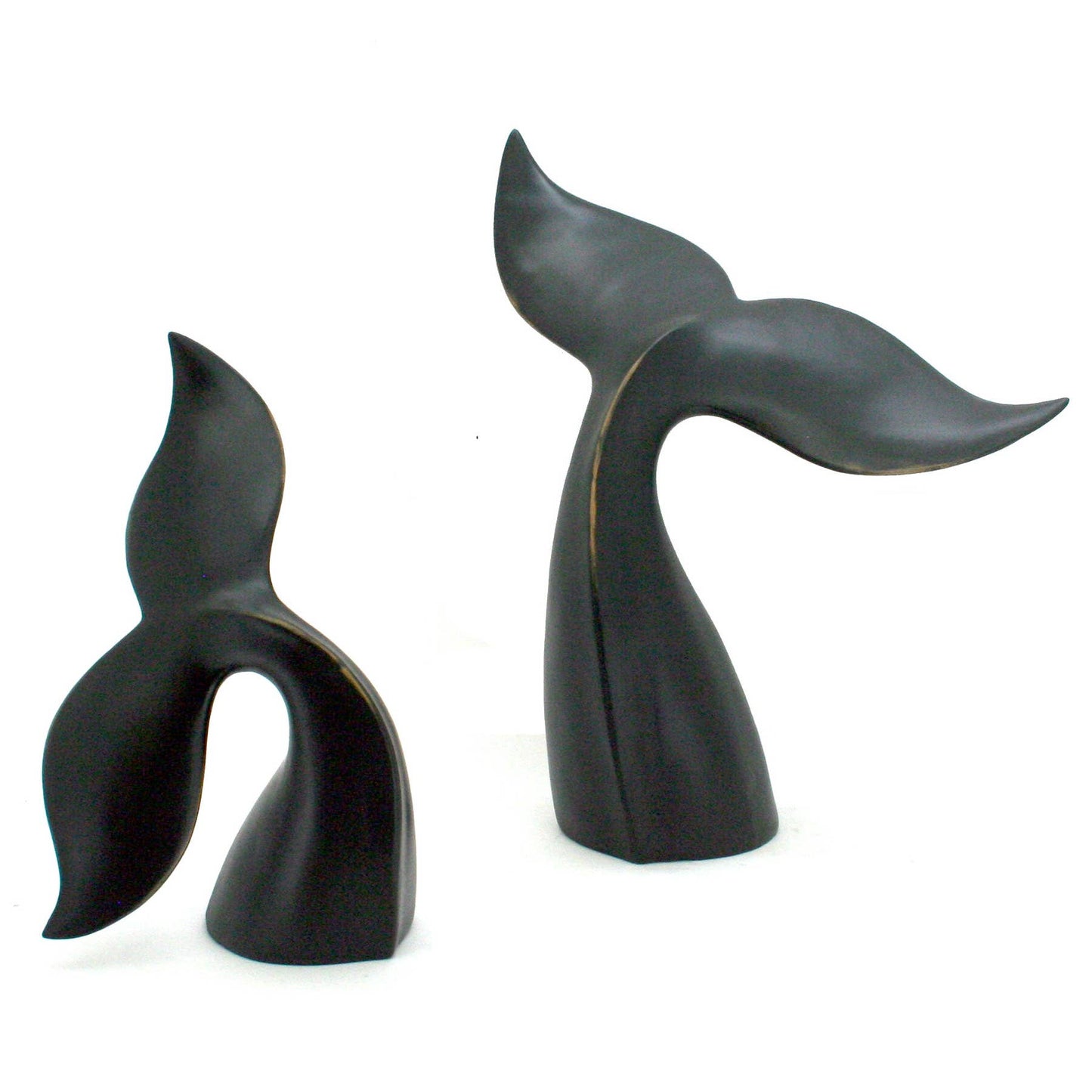 Whale Tail Set of 2