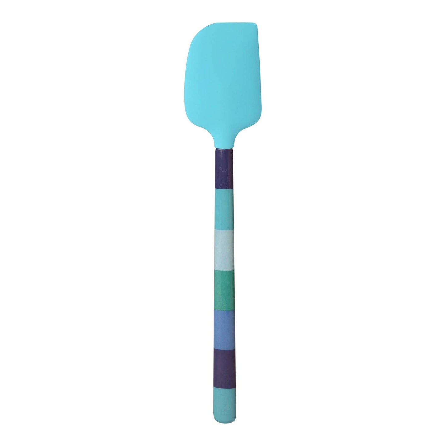 Blue Ocean Stripe Silicone Spatula