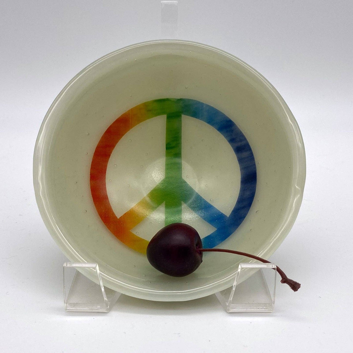 Rainbow Peace Small Bowl