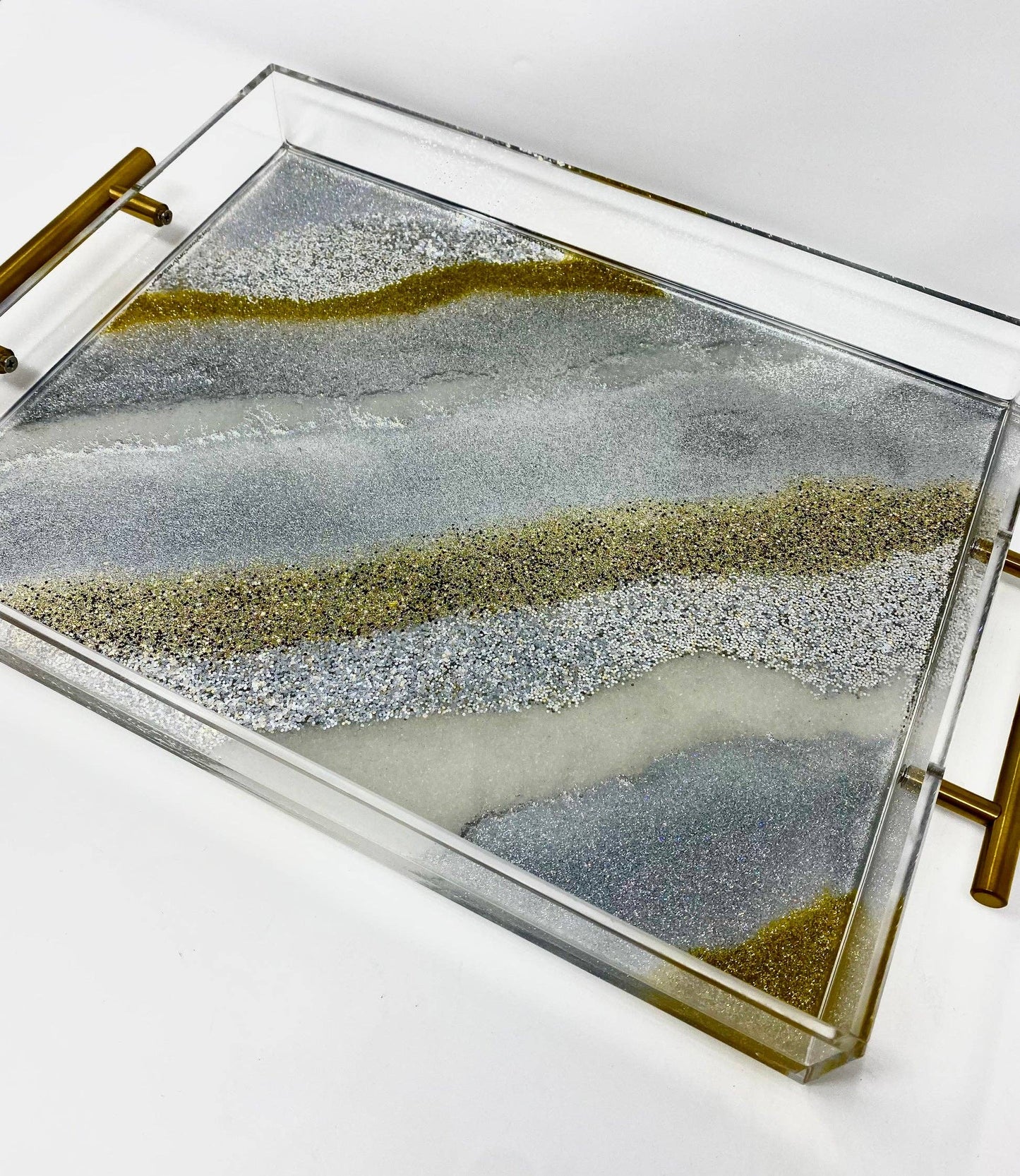 Glitter Acrylic Tray